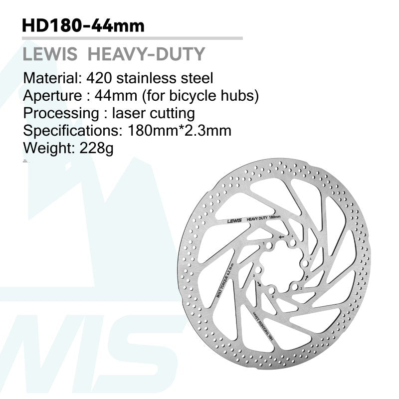 Lewis Heavy Duty 2.3mm Rotors