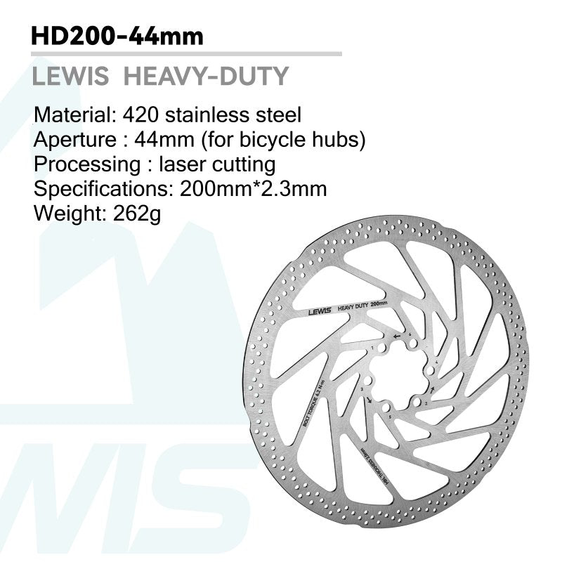 Lewis Heavy Duty 2.3mm Rotors