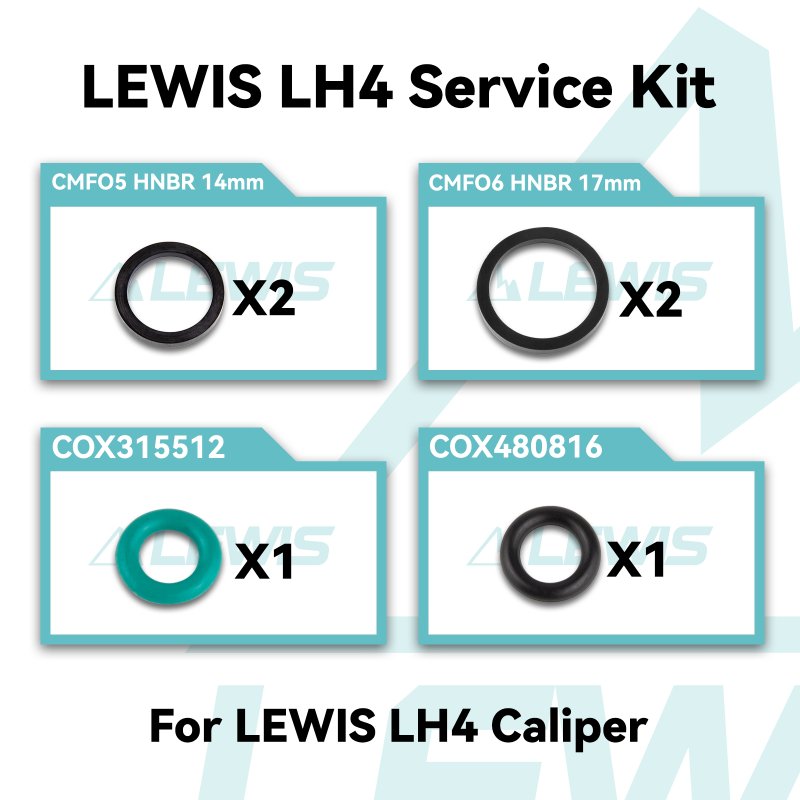 Lewis LH4 Service Kit For LH4 Lever And Caliper
